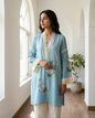 Handpainted Rose Garden Tunic