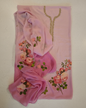 Blush Bloom Handpainted Suit